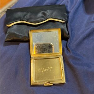 Elegant Black and Gold Clutch Set